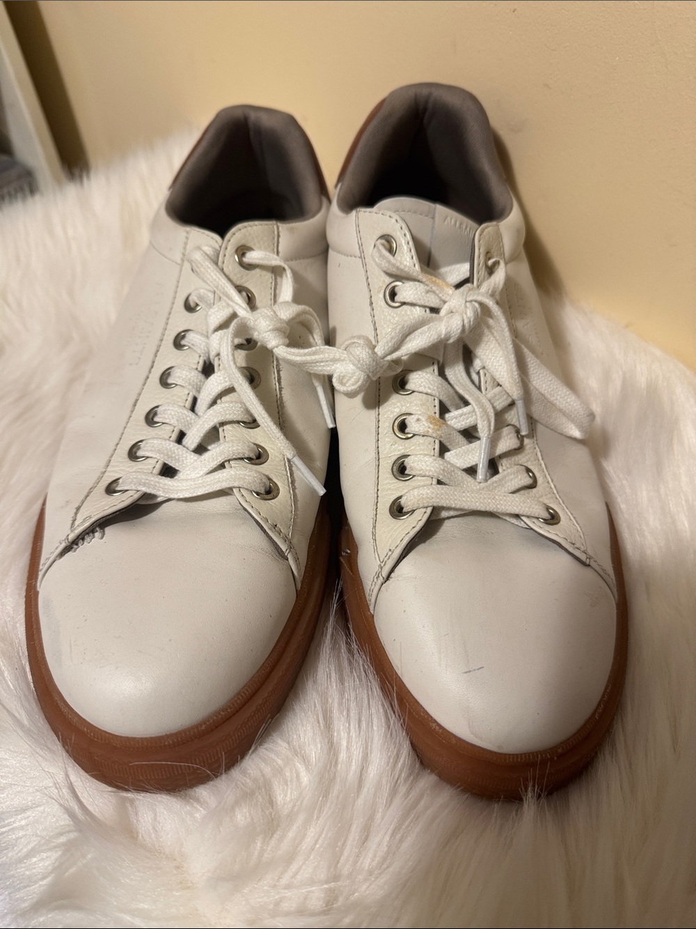 All Saints TUCKER LOW TOP SNEAKERS Size US 11 EU 44